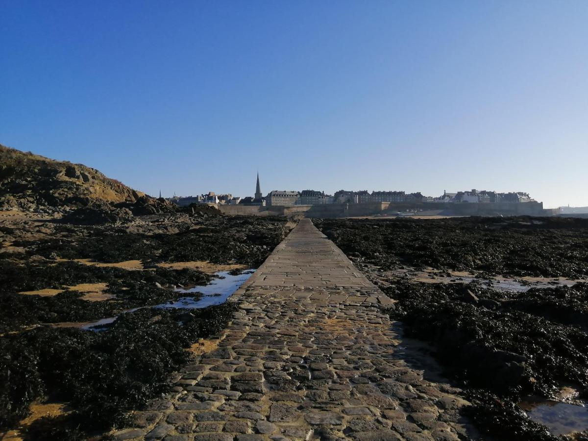 Appartement Saint-Malo 800M De La Plage Buitenkant foto