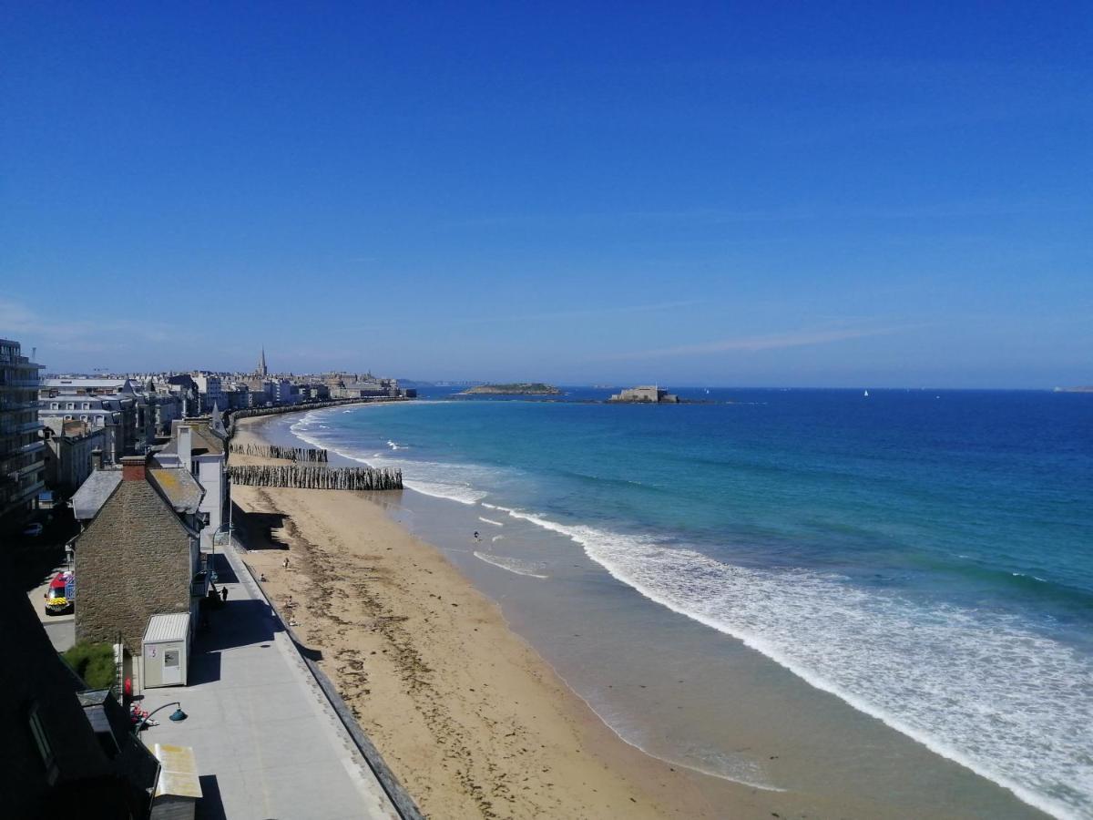 Appartement Saint-Malo 800M De La Plage Buitenkant foto
