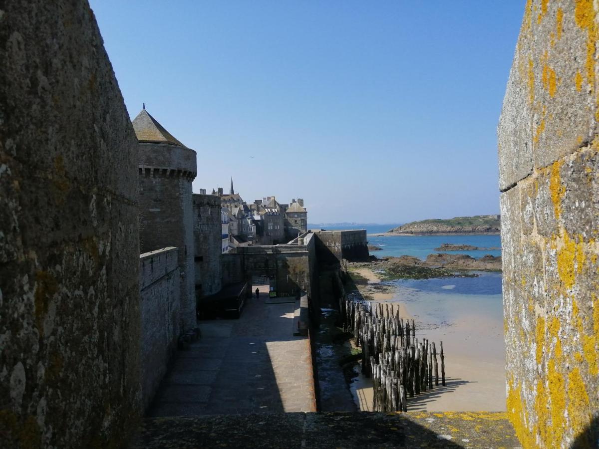 Appartement Saint-Malo 800M De La Plage Buitenkant foto