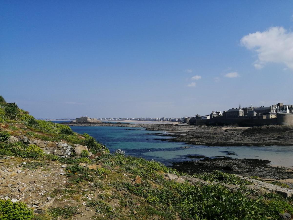 Appartement Saint-Malo 800M De La Plage Buitenkant foto